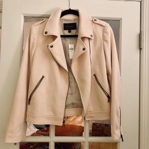 New with tags - Banana Republic pink suede jacket